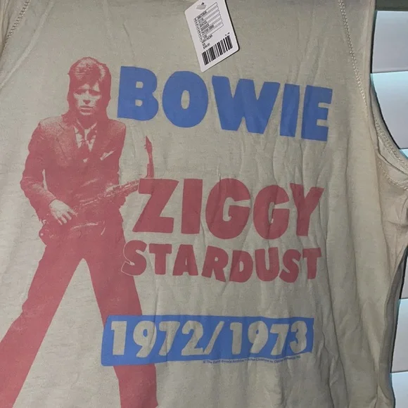 Junk Food David Bowie Tank Top - Picture 3 of 7